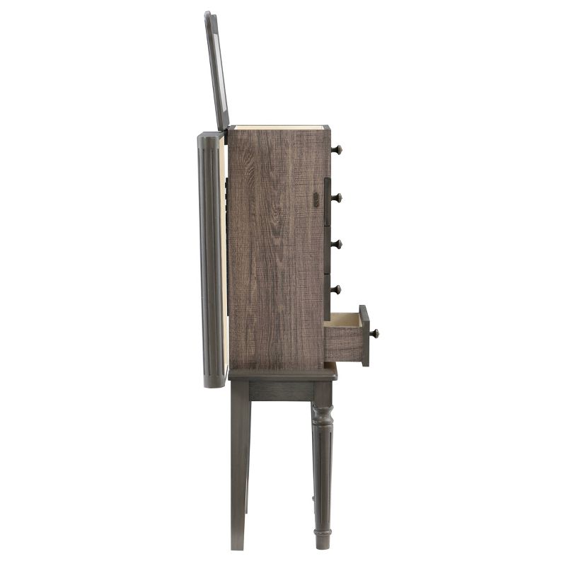 Tallow Jewelry Armoire Gray - Powell Company