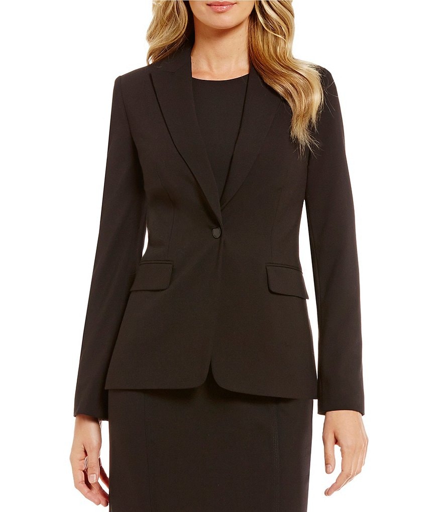 Calvin Klein One-Button Jacket