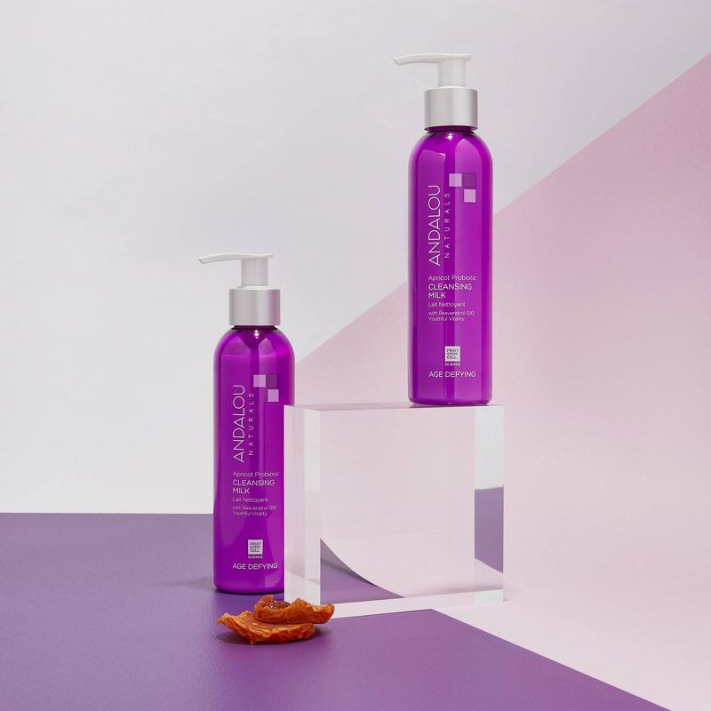 Andalou Naturals Apricot Probiotic Cleansing Milk - 6 fl oz