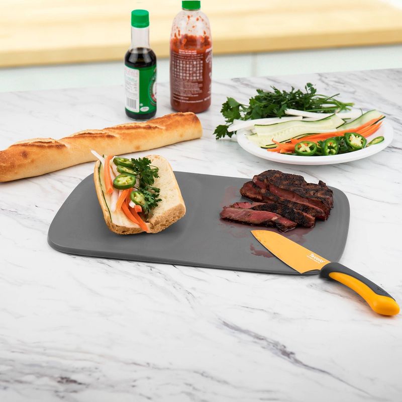 Tovolo Hi-Lo Cutting Board Charcoal 13012-200