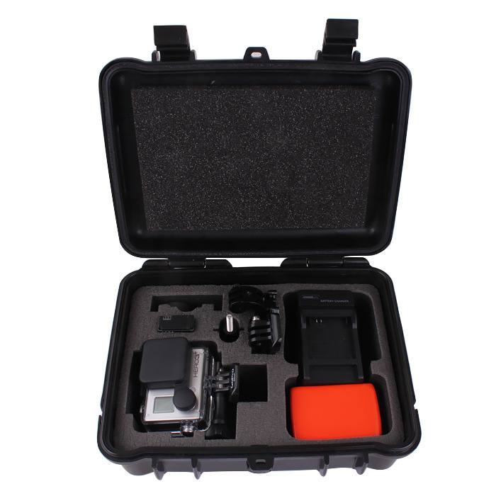 Go pro accessories shockproof Collection box Storage Bag For Sport Camera gopro hero 4/3/2/3+/1 sj4000 Size 23x18x8.5cm