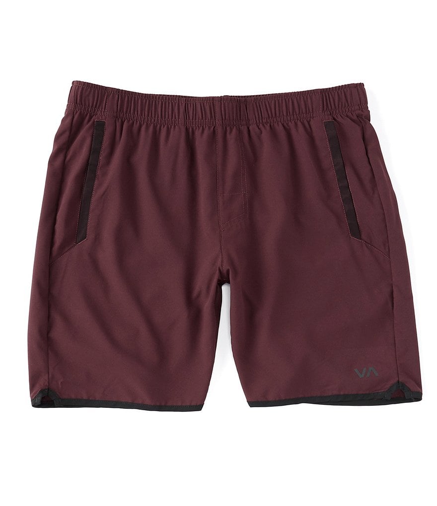Redsand Elastic Waist Colorblock 20#double; Outseam Volley Shorts