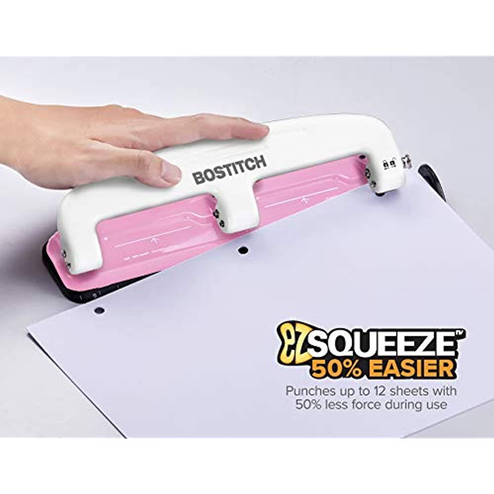 PAPERPRO 2188 ProPunch Pink Ribbon Compact 3Hole Punch