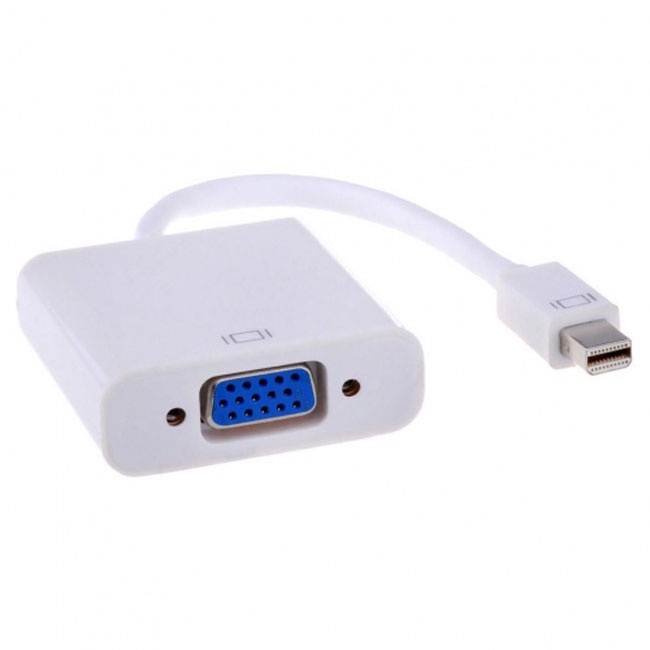 FVH Active Mini Displayport DP to VGA RGB Female Adapter Cable for Macbook Minitor Projector DP-010