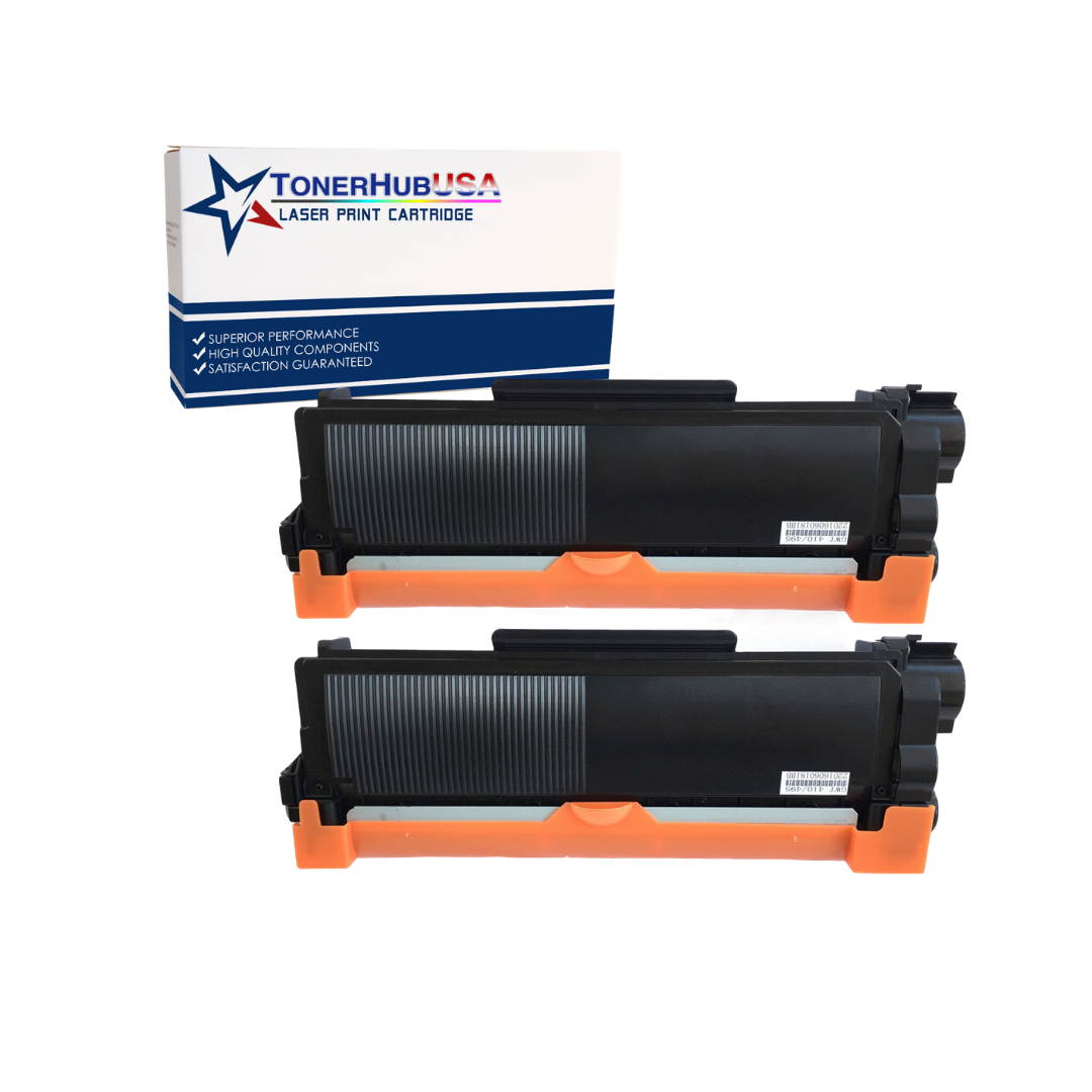 TONERHUBUSA Compatible Toner Cartridge Replacement for Brother TN630 TN660 High Yield to use with HL-L2300D DCP-L2520DW DCP-L2540DW HL-L2360DW HL-L2320D HL-L2380DW MFC-L2707DW Printer(Black, 4 Pack)