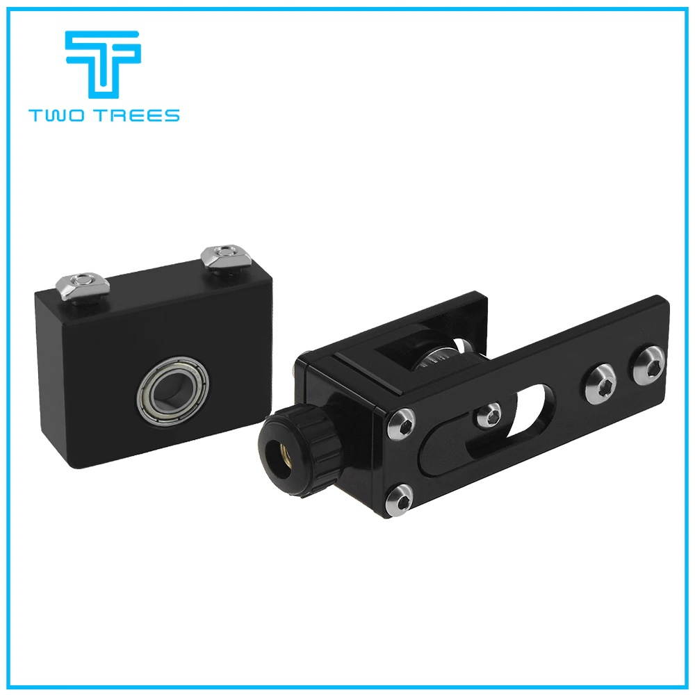 3D Printer Upgrade Aluminum Z-Axis Leadscrew Top Mount+2020 X-axis Synchronous Belt Stretch Tensioner for Creality Ender 3 CR10