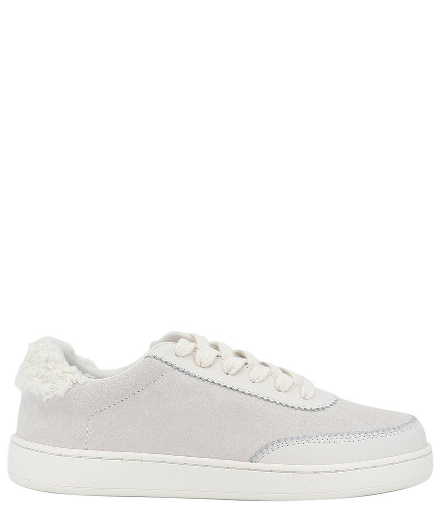 Splendid Freya Suede Faux Fur Accent Sneakers