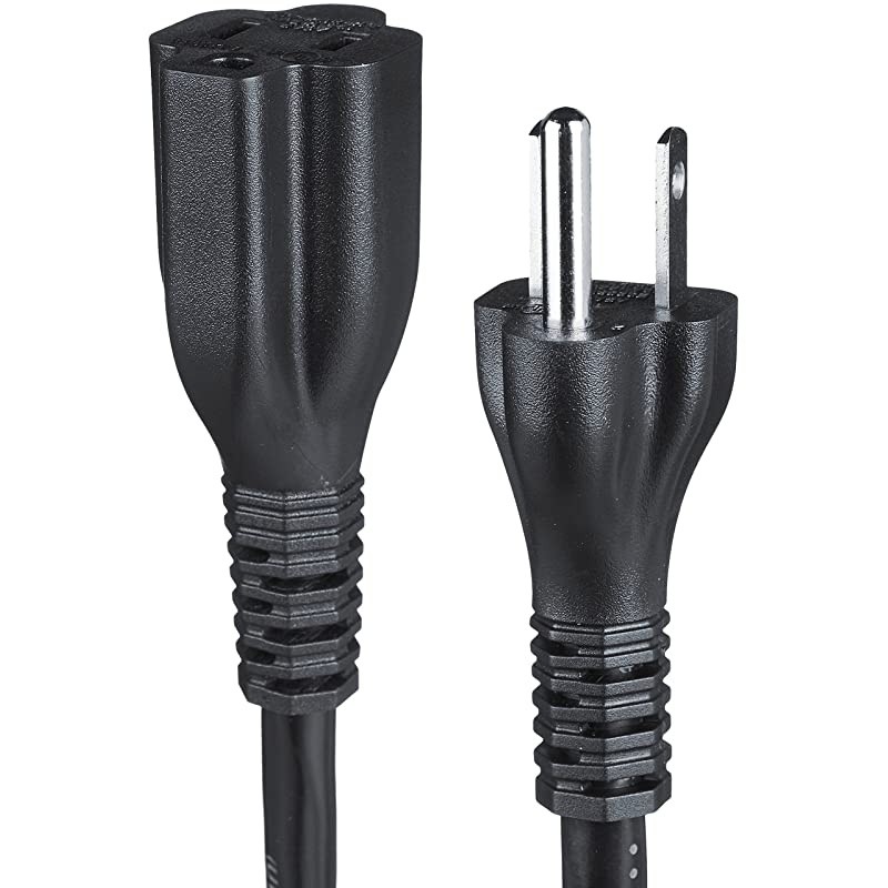 Basics Extension Cord - 25-Foot, Black