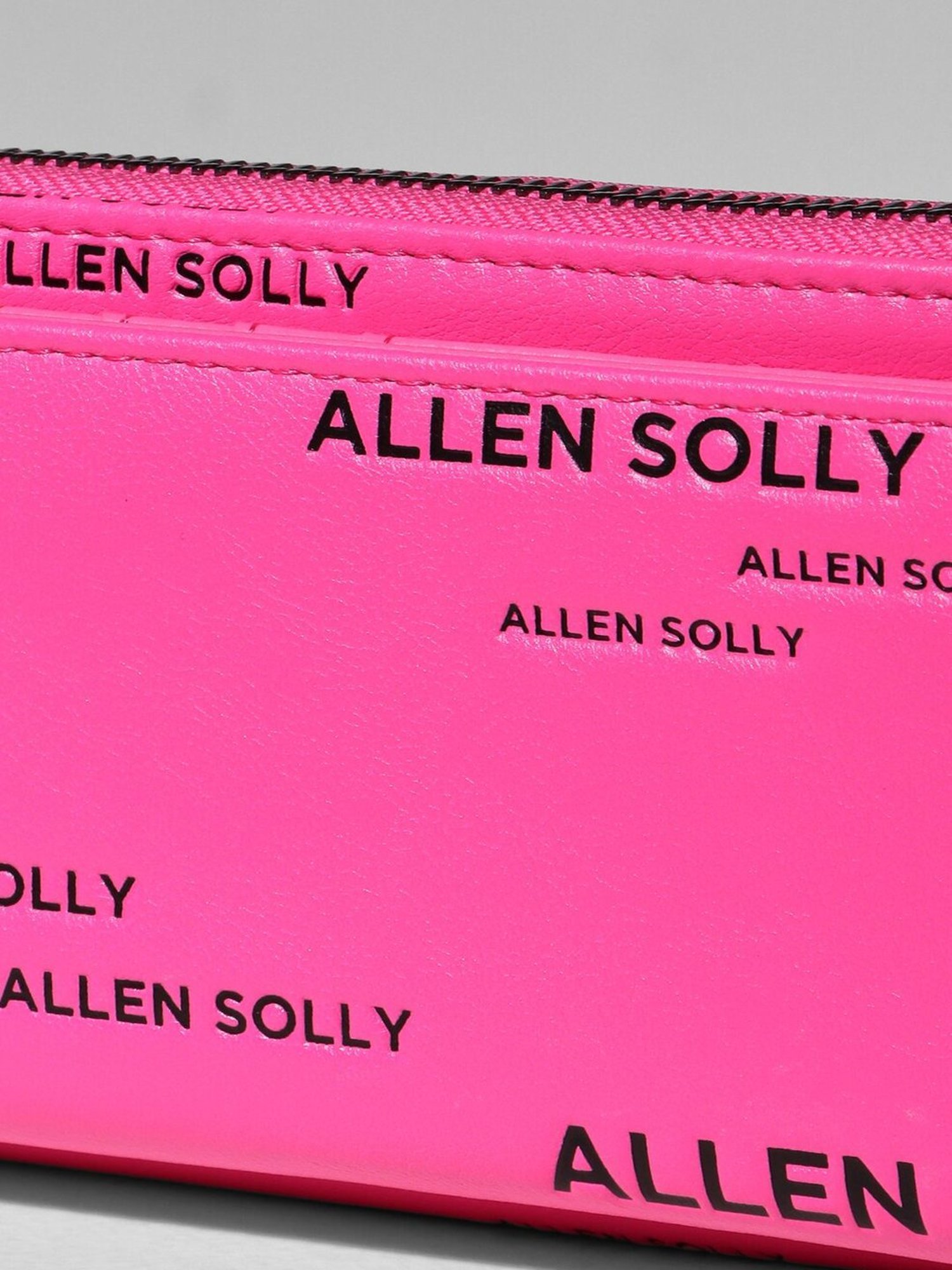 Allen Solly Pink Printed Zip Around Wallet for women
