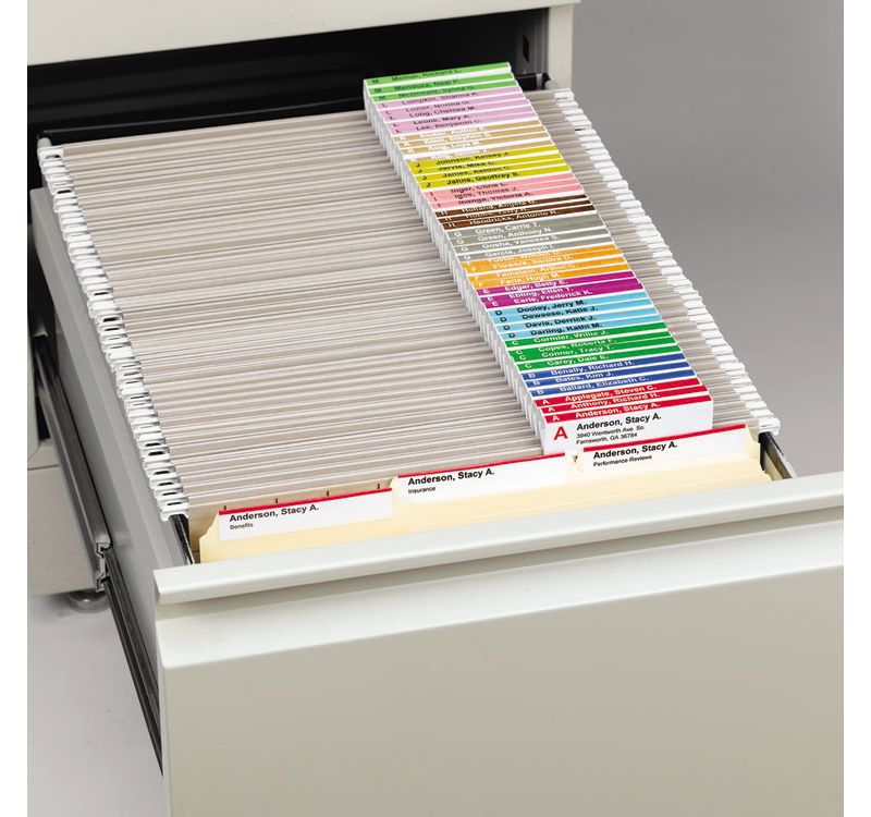 Medical Arts Press 6-Tab Chart Medical Indexes 33159