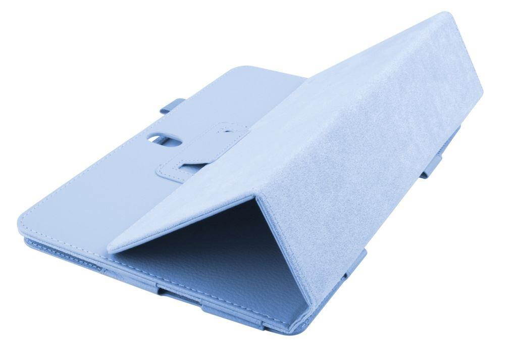 Hellfire Trading Magnetic PU Leather Case for Samsung Galaxy Tab 4 10.1" T530 - White