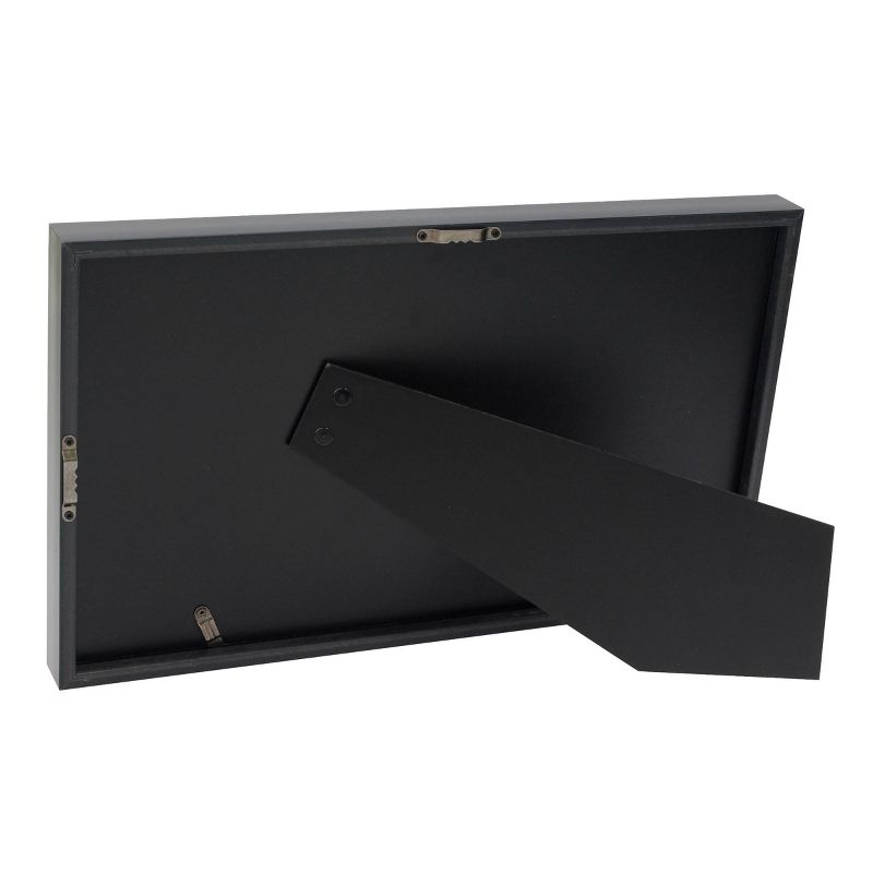 Decorative Collage Single Frame with Clothespin Clips White - Stonebriar Collection