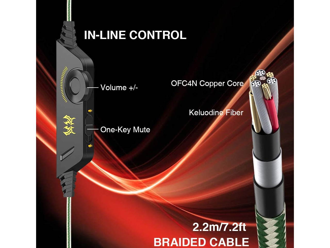 Mad Catz F.R.E.Q. 4 Circumaural Gaming Headset