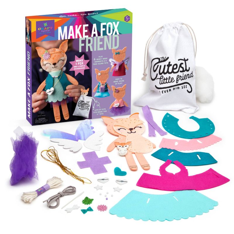 Make A Fox Friend - Craft-tastic