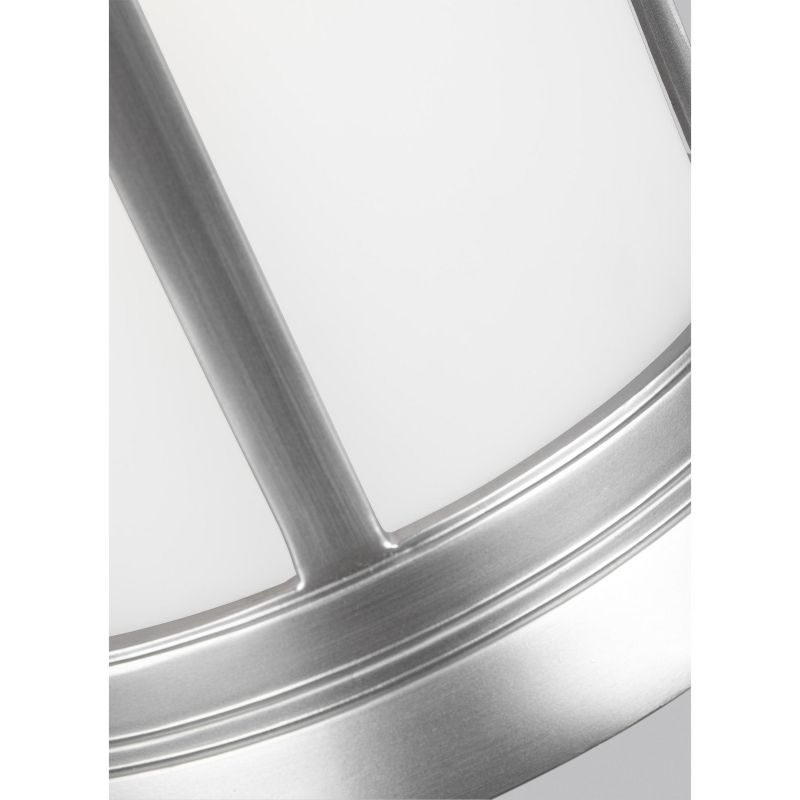 Feiss Newport 1-Light 18.5" Painted Brushed Steel Outdoor Hanging Lantern