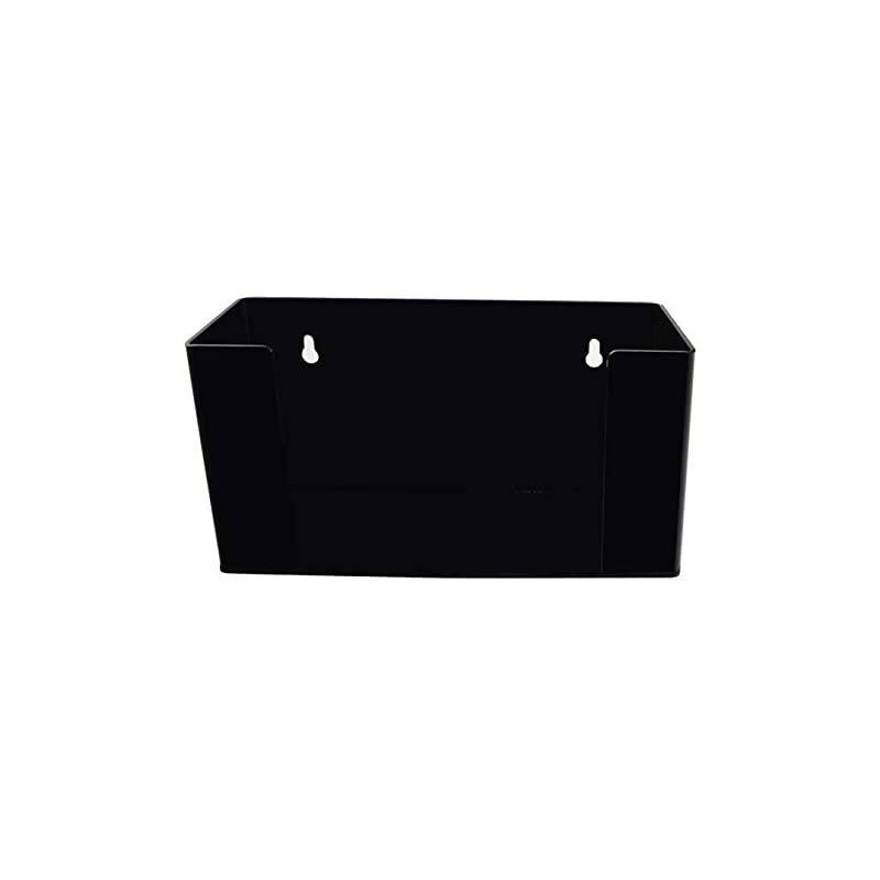 Hand Towel Holder 11 7/8"w x 6 7/8"h Black Acryllic TableTop Stand Counter Top Kitchen Bar Organizer Space Saver Value Pack of 6