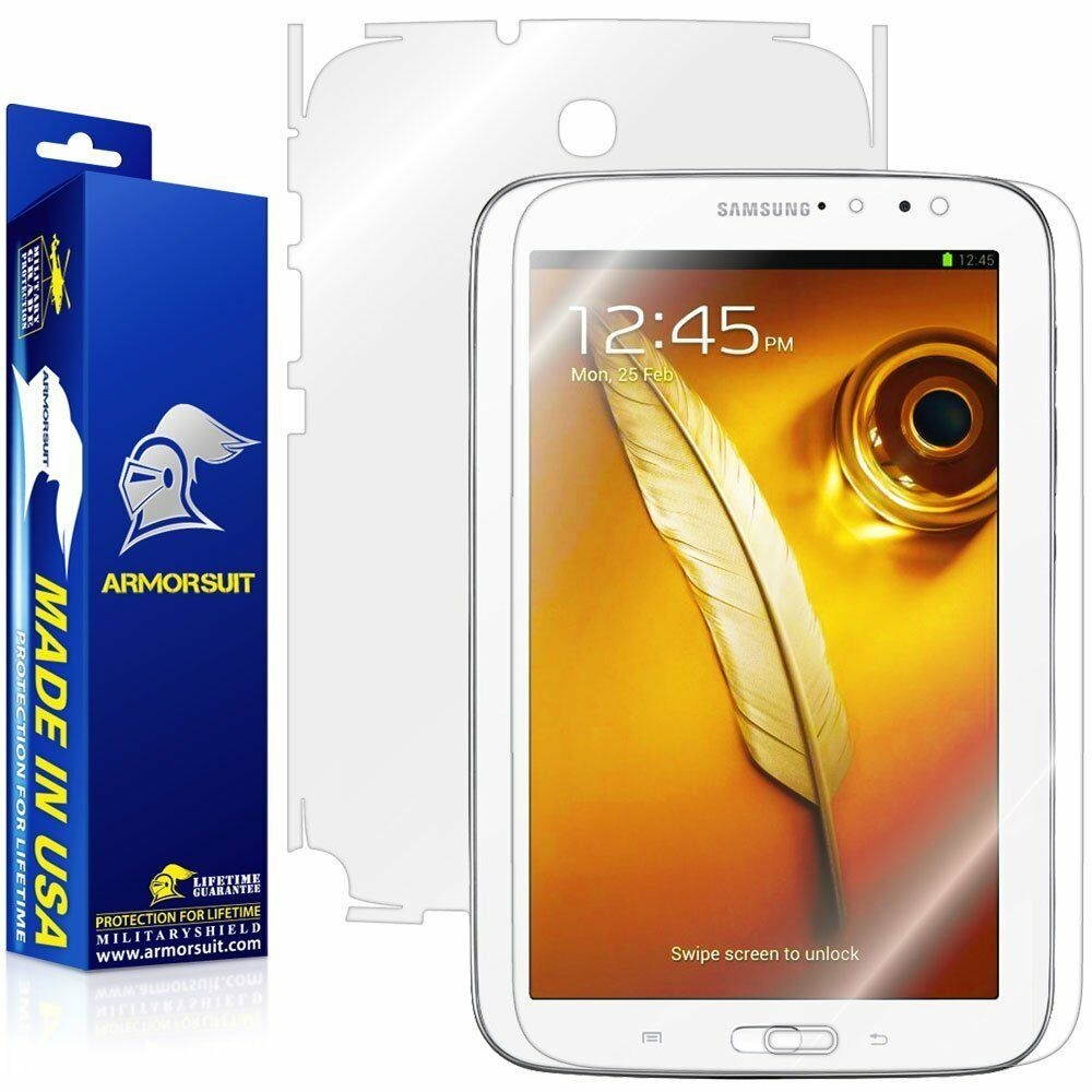 ArmorSuit MilitaryShield Samsung Galaxy Note 8.0 Screen Protector + Full Body