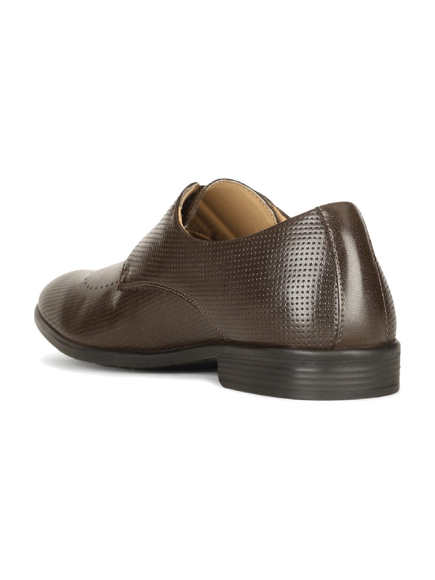 Bata Men's Brown Derby Shoes