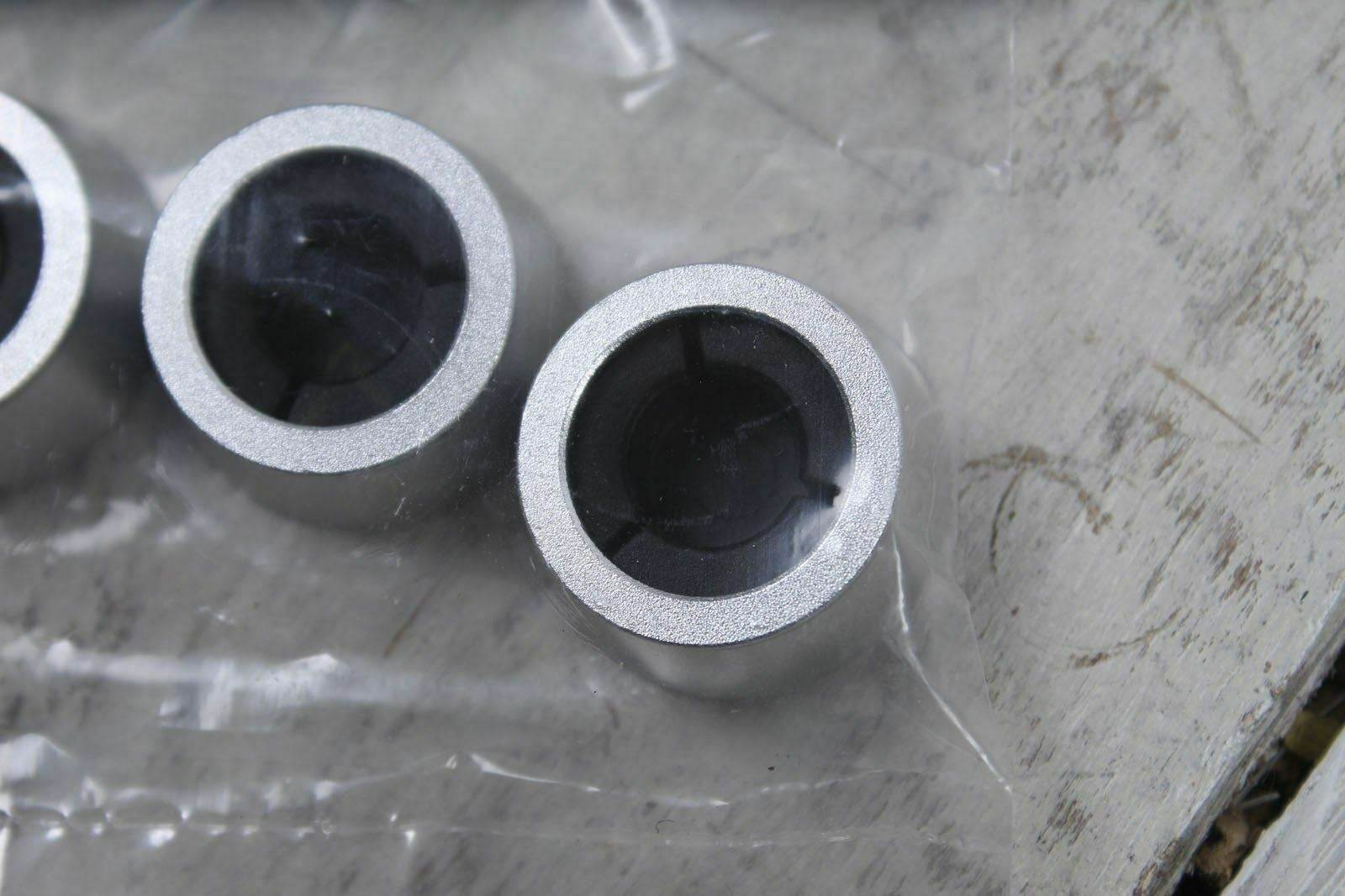 RockBoard by Warwick RBO FT BIGTOE SI BigToe 3 Piece Footswitch Topper Silver