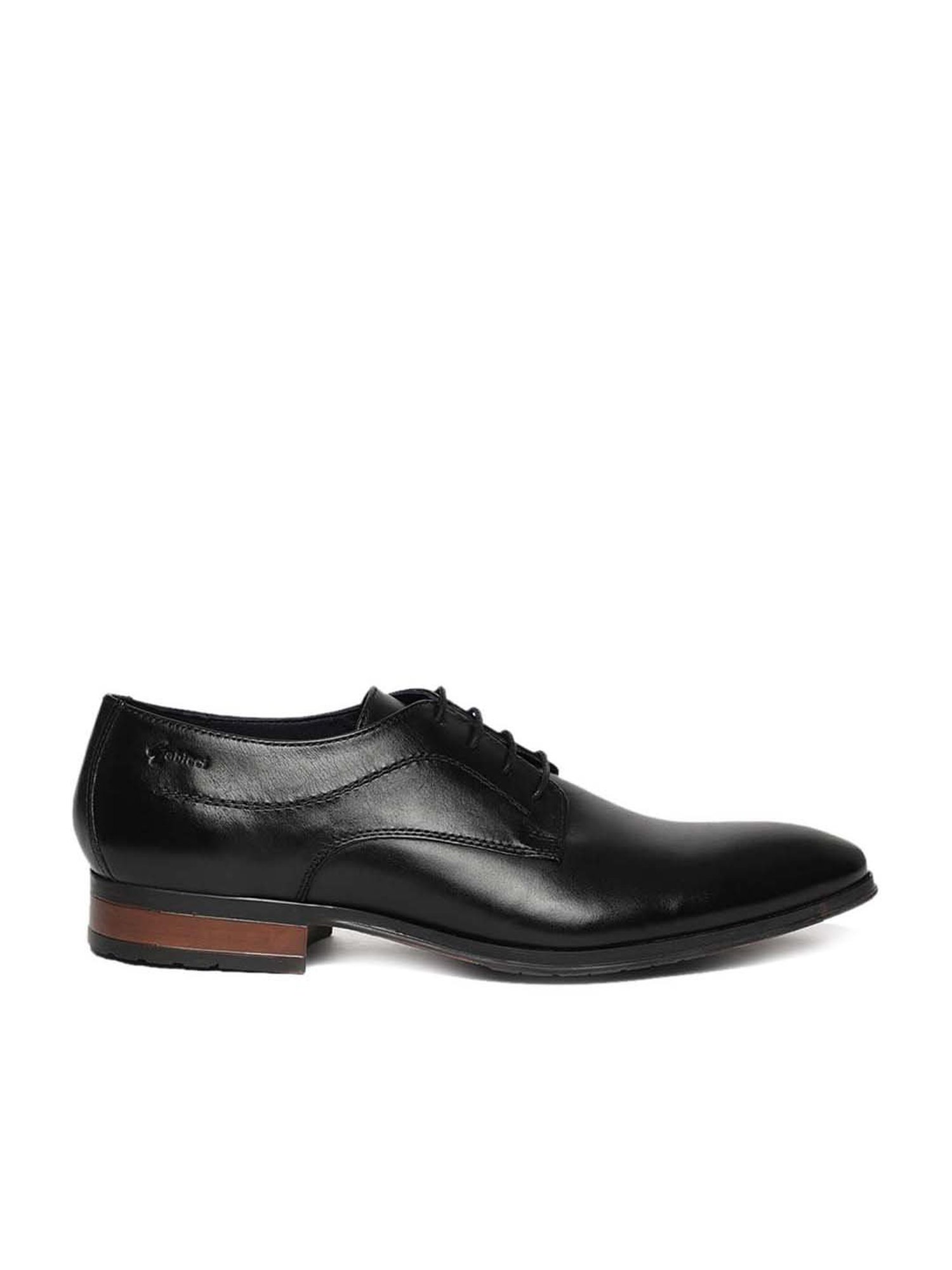 Gabicci Men's Black Derby Shoes