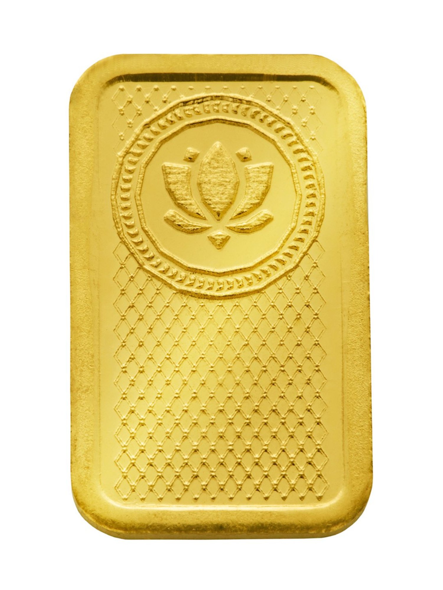 Kalyan Jewellers Lotus 24k (999) 100% Pure 5gm Gold Bar