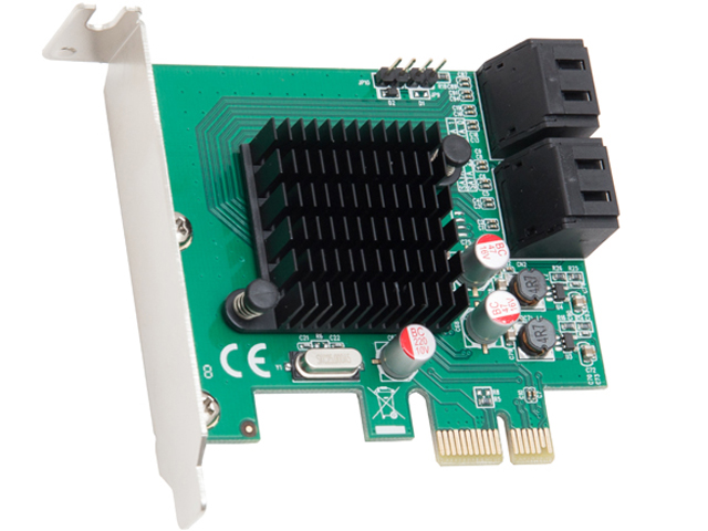 SYBA 4 Port SATA III PCI-E 2.0 x1 Model SD-PEX40099