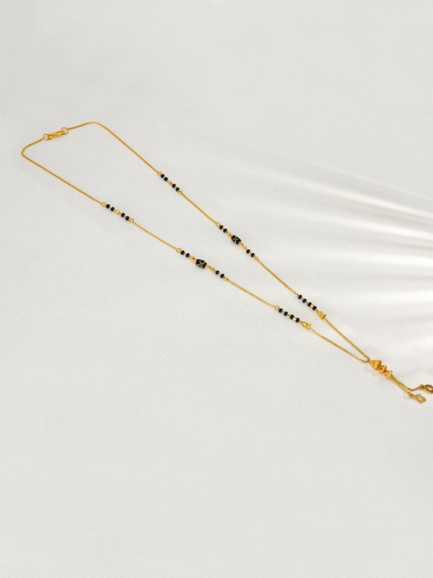 P.N.Gadgil Jewellers Gold Blessed Couple Mangalsutra For Women