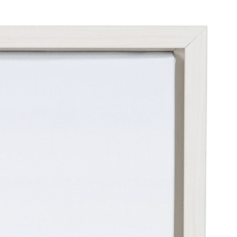 23" x 33" Sylvie White Lake Pier Framed Canvas by Amy Peterson White - DesignOvation