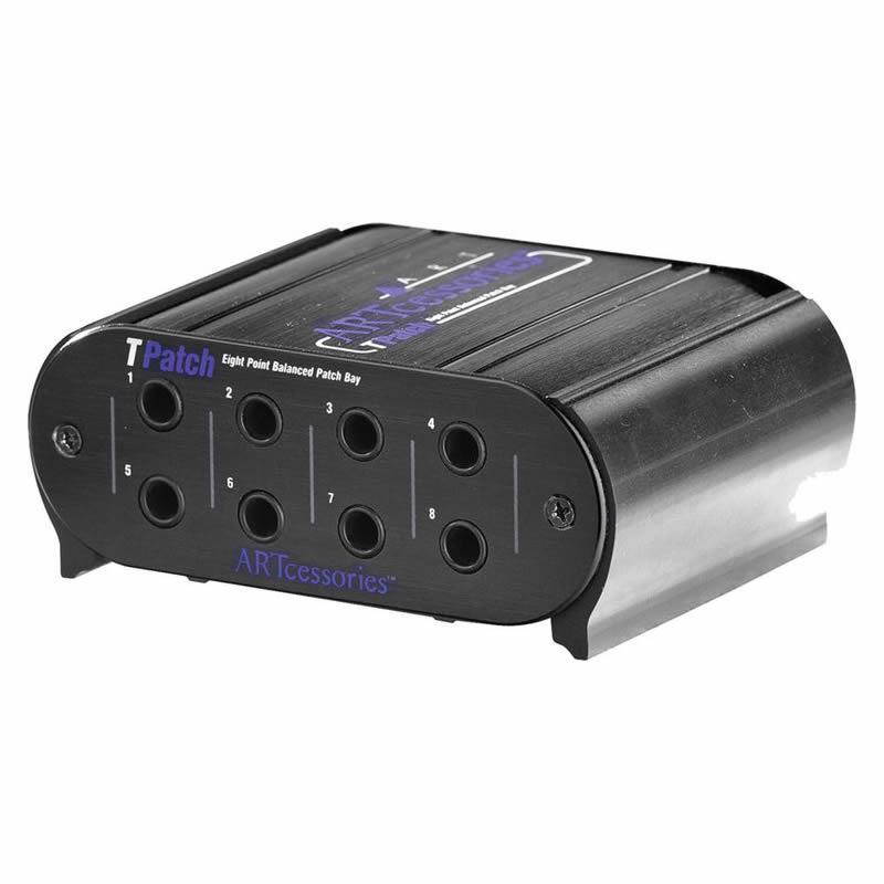 ART TPatch 8 Point Balanced Patch Bay