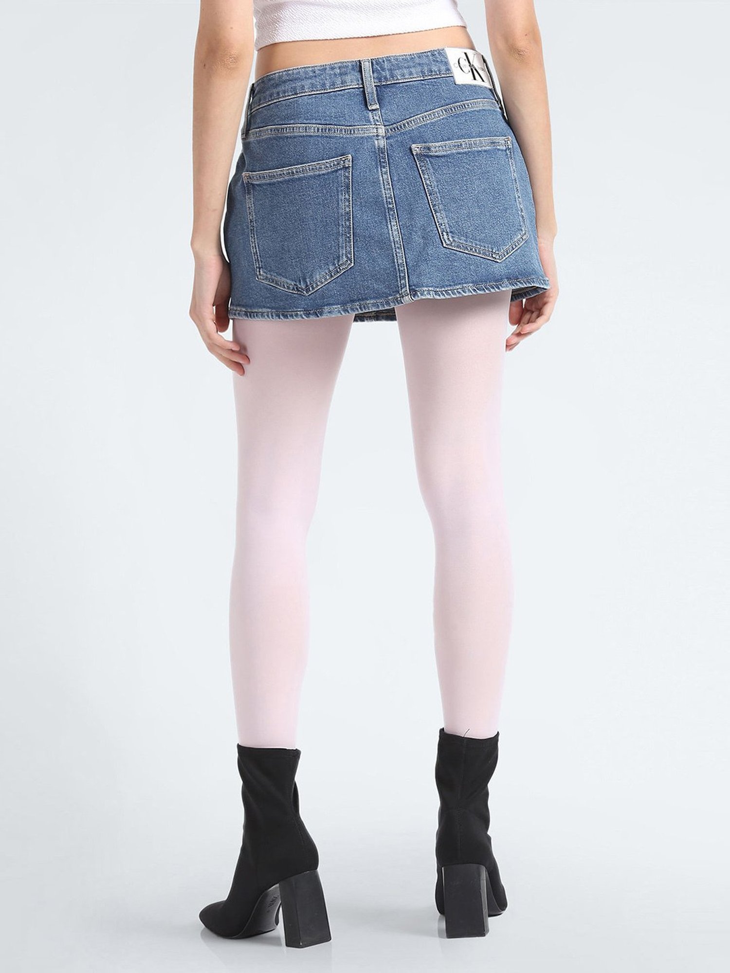 Calvin Klein Jeans Dark Blue Slim Fit Skirt