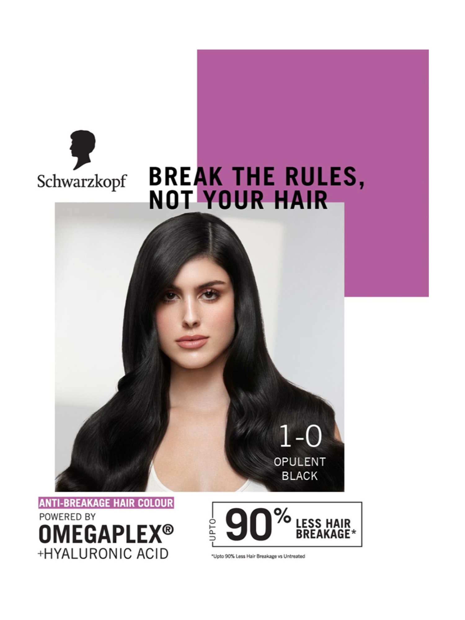 Schwarzkopf Colour Specialist Permanent Hair Colour 1-0 Opulent Black - 165 ml