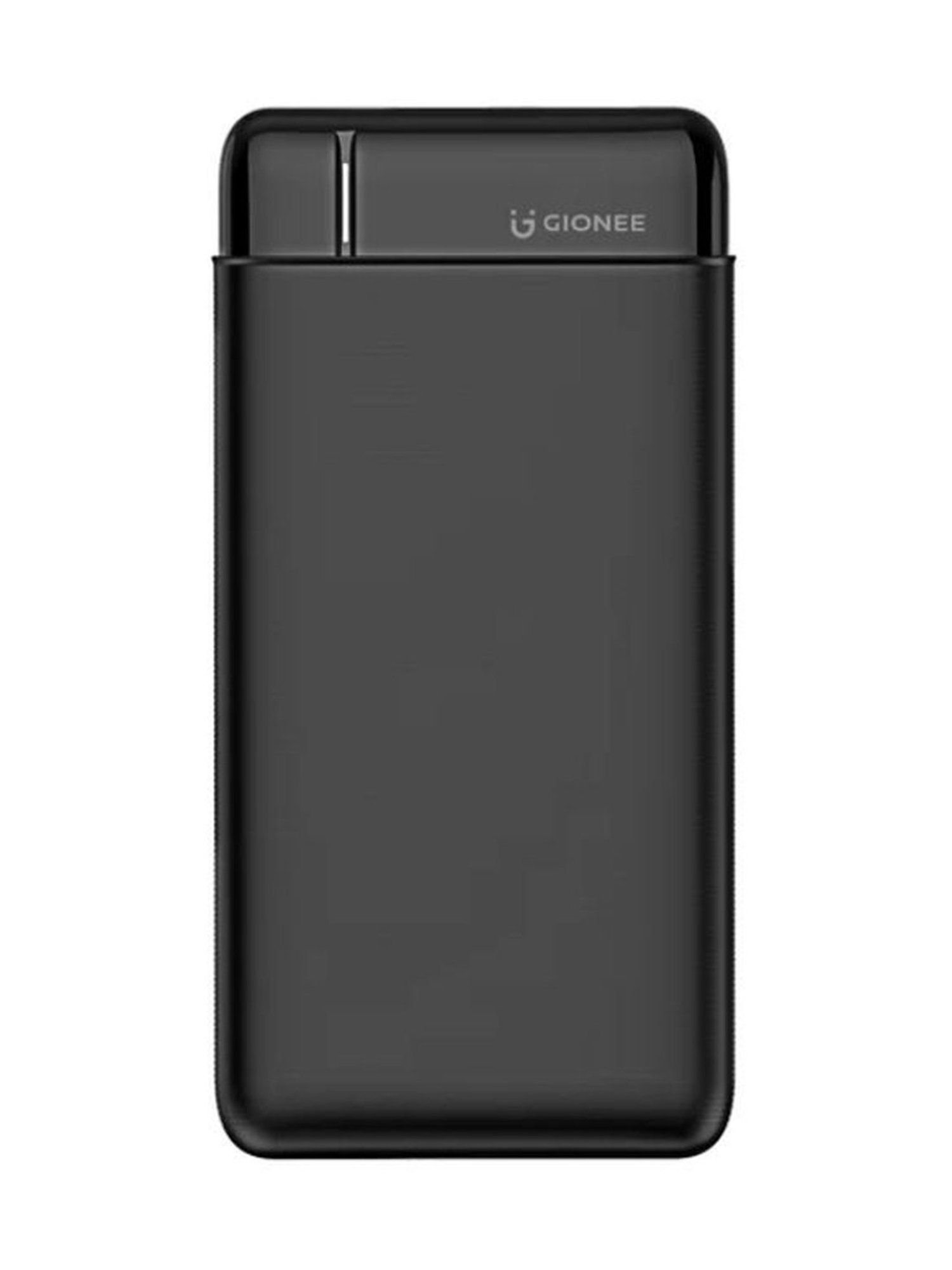 Gionee PB20K2D 20000 mAh Power Bank with Power Indicator, Dual USB Port (Black)
