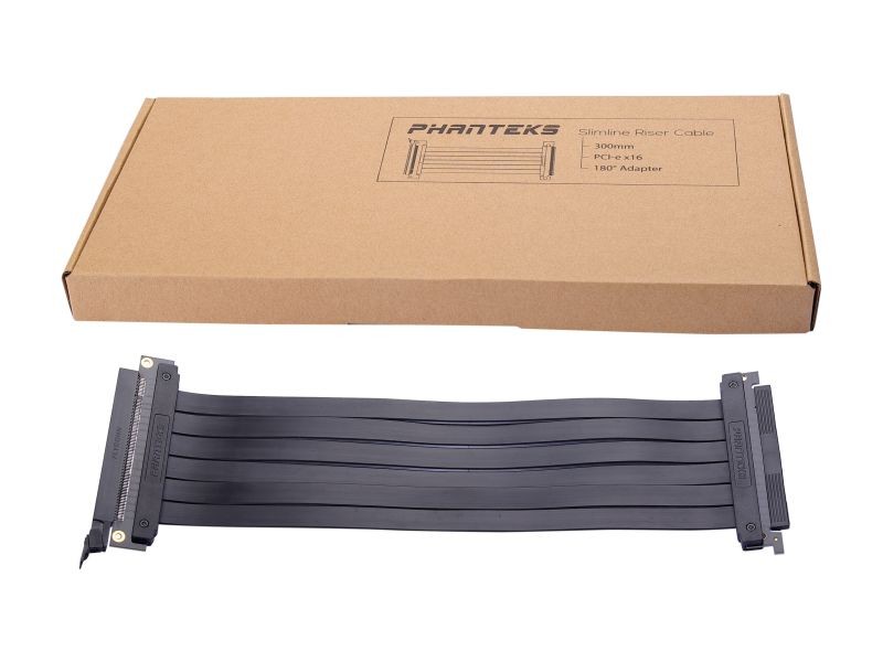 Phanteks PH-CBRS_FL30 11.81 in. (30 cm) GPU Riser Extension Cables