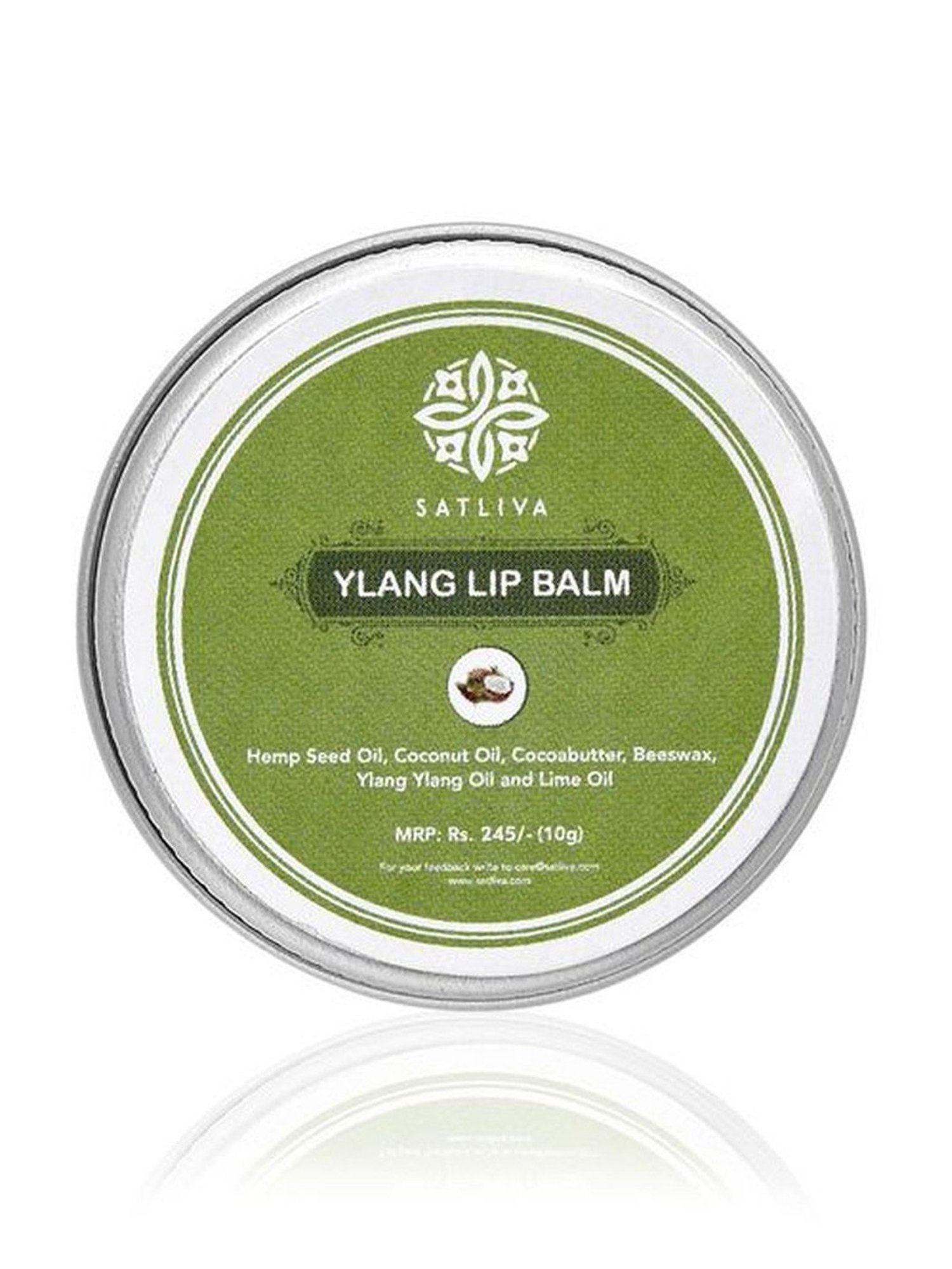 Satliva Ylang Lip Balm - 10 gm