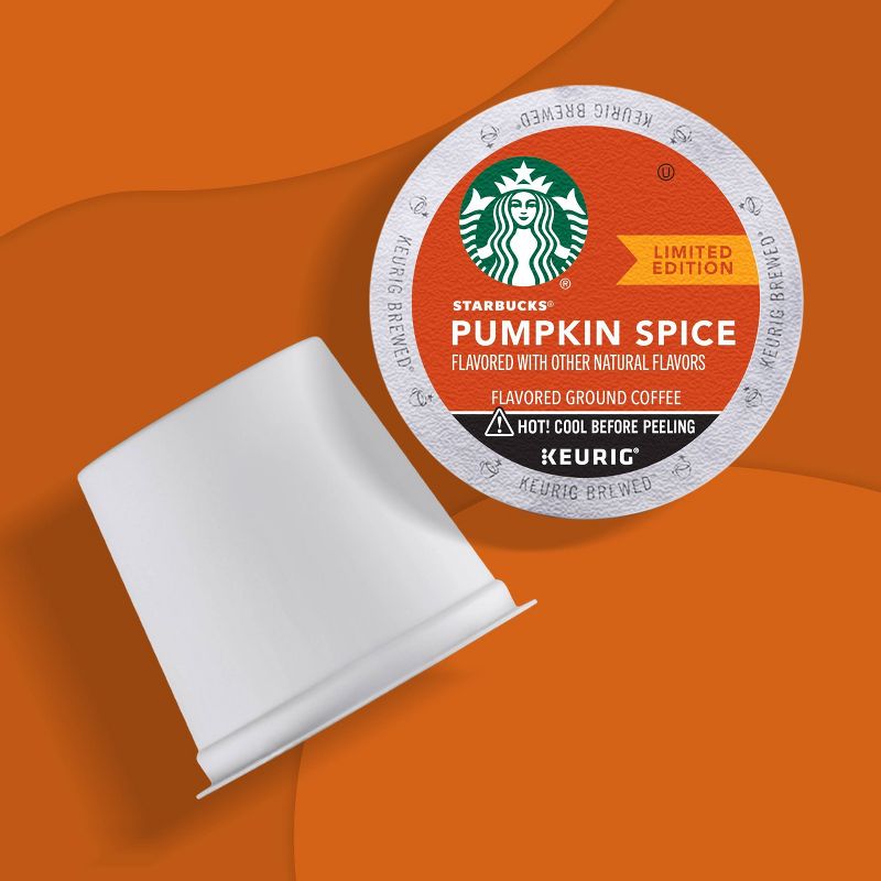 Starbucks Pumpkin Spice Medium Roast Coffee - Keurig K-Cup Pods - 44ct