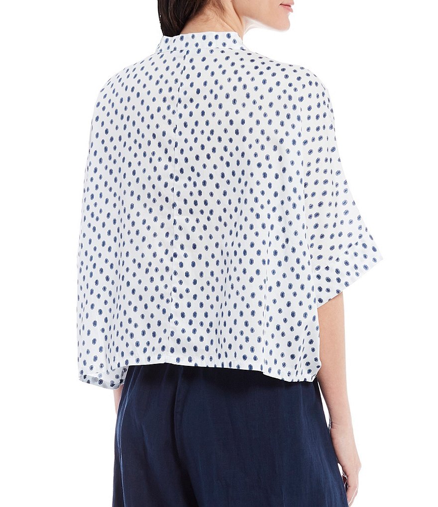 Bryn Walker Joe Dolman Sleeve Dotted Cotton Shirt
