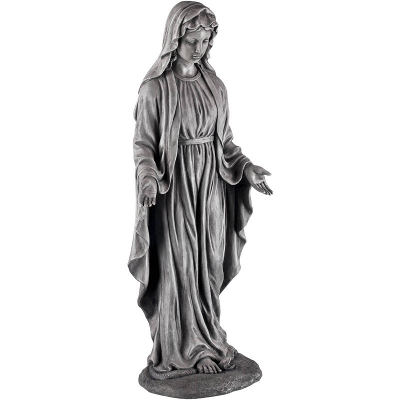 John Timberland Outdoor Statue 29 1/2" High Virgin Mary Sculpture for Yard Garden Patio Deck Home Entryway Hallway