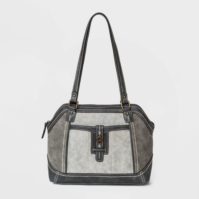 Favore Tan Solid Medium Satchels