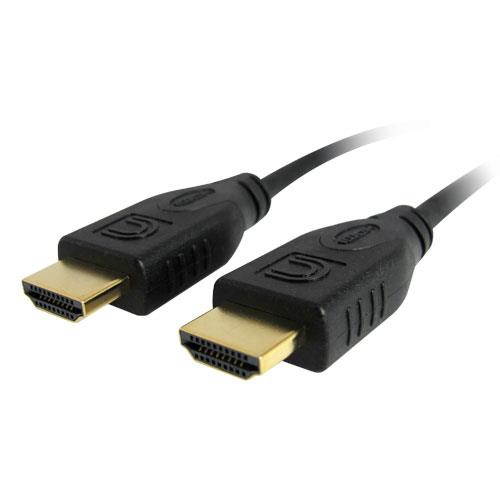 Comprehensive MHD-MHD-3EPRO Comprehensive Pro AV/IT Series MicroFlex Low Profile High Speed HDMI Cables with Ethernet 3ft - HDMI for Network Device - 1 x HDMI Digital Audio/Video