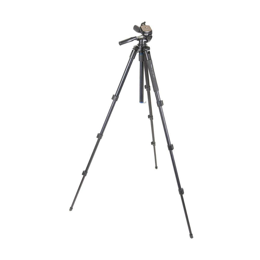 Slik Pro AL-324DX Tripod with SH-705E 3-Way Pan Head, 8.8 lb Capacity #613-358