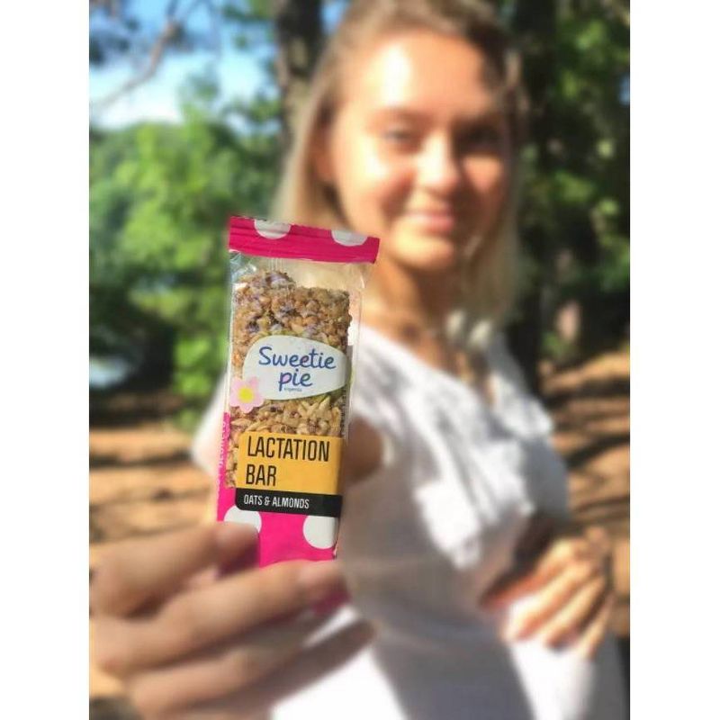 Dr. Brown's Sweetie Pie Organics Oats & Almond Lactation Bar - 6pk