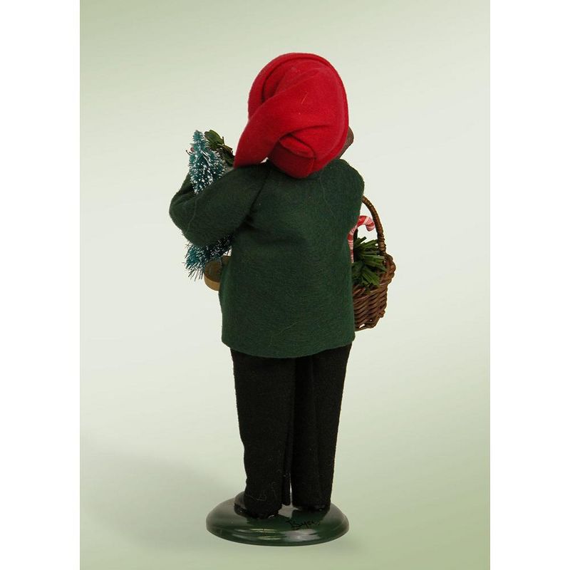 Byers Choice 9.5" Festive Seasons Decorating Family Boy Christmas Figure