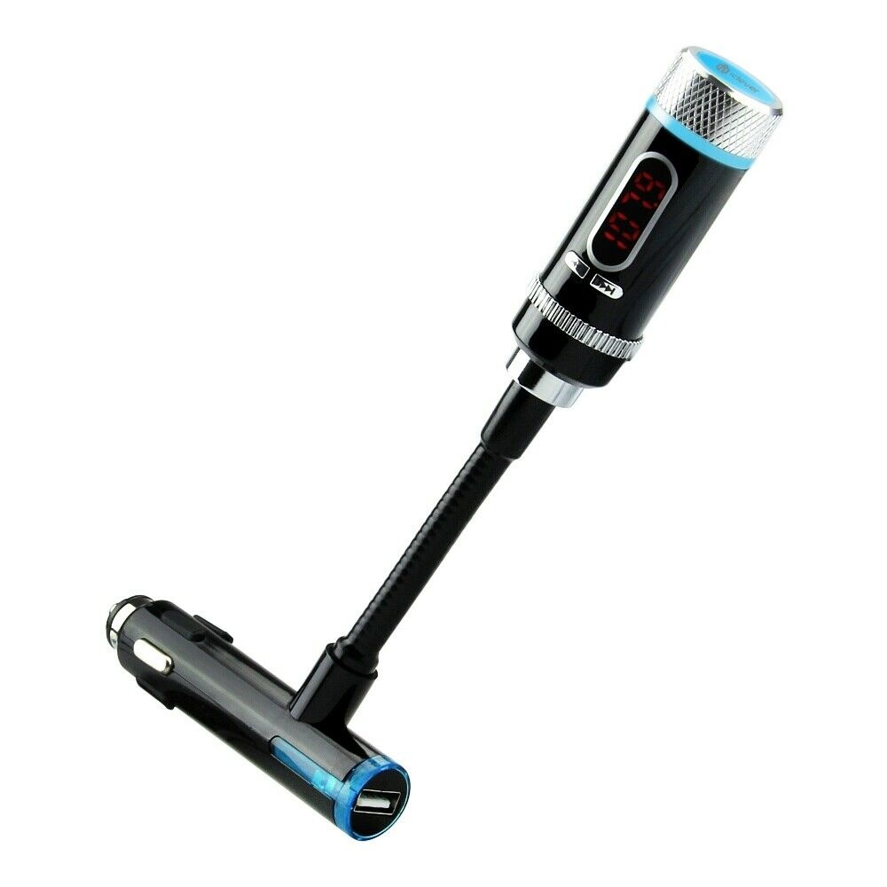 iClever Wireless Bluetooth FM Transmitter with HandsFree Calling Music Control