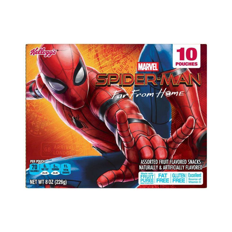Kellogg's Spider-Man Fruit Snacks - 10ct
