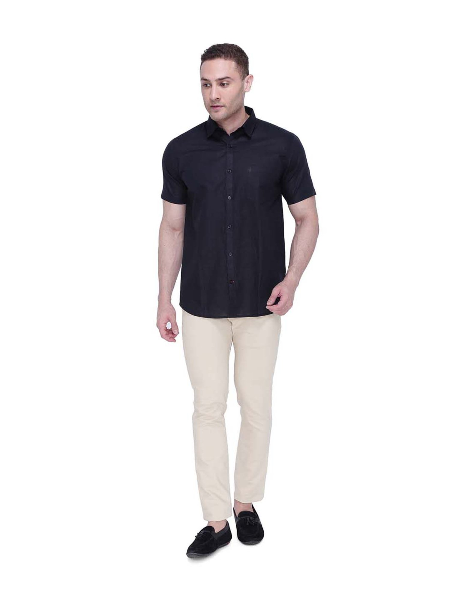 Southbay Black Regular Fit Shirt