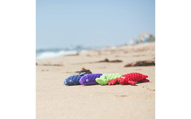 NERF Blitz Squeak Football Dog Toy - Green - 7"