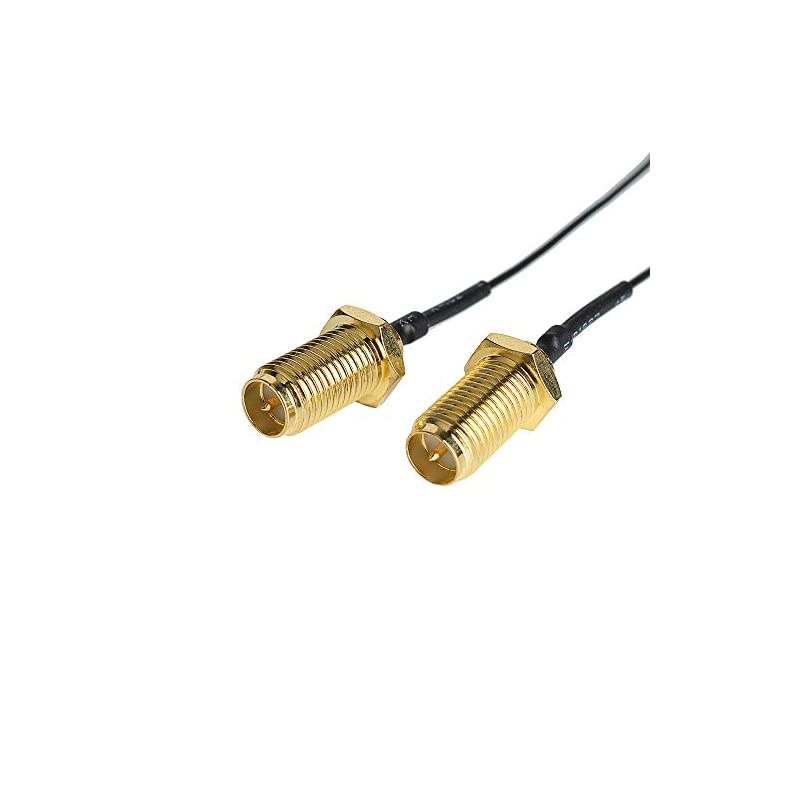 x 6dBi .4GHz 5GHz Dual Band WiFi RP-SMA Male Antenna+x 35CM RP-SMA IPEX MHF4 Pigtail Cable for M.NGFF WiFi WLAN Card