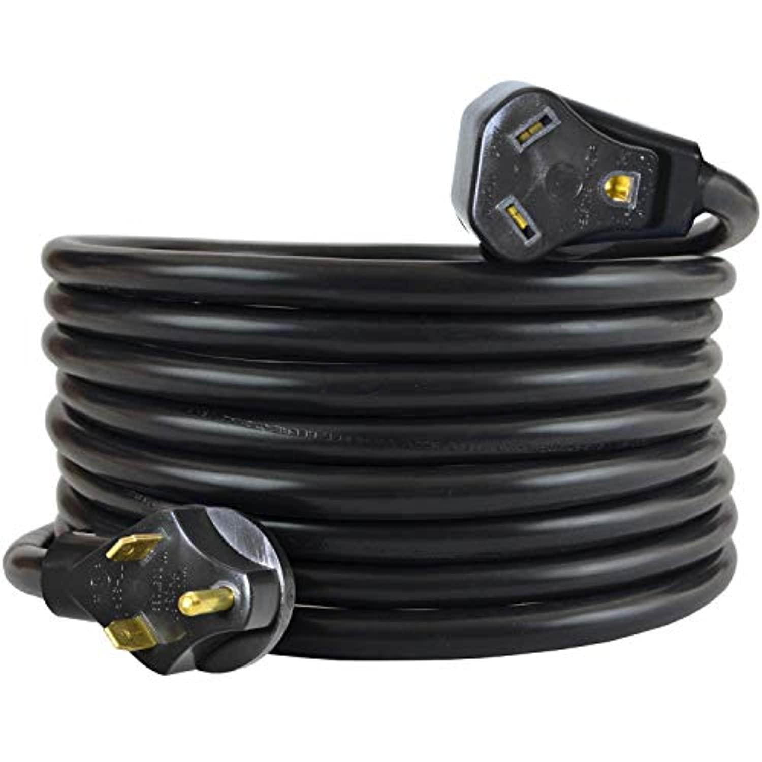 ceptics 25-ft 30-amp rv extension cord nema tt-30 | 30a, 125/250v