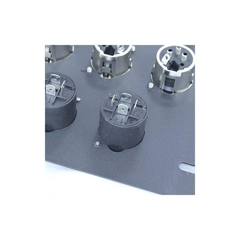 Pro Audio Recessed Stage in Floor Pocket Box Black