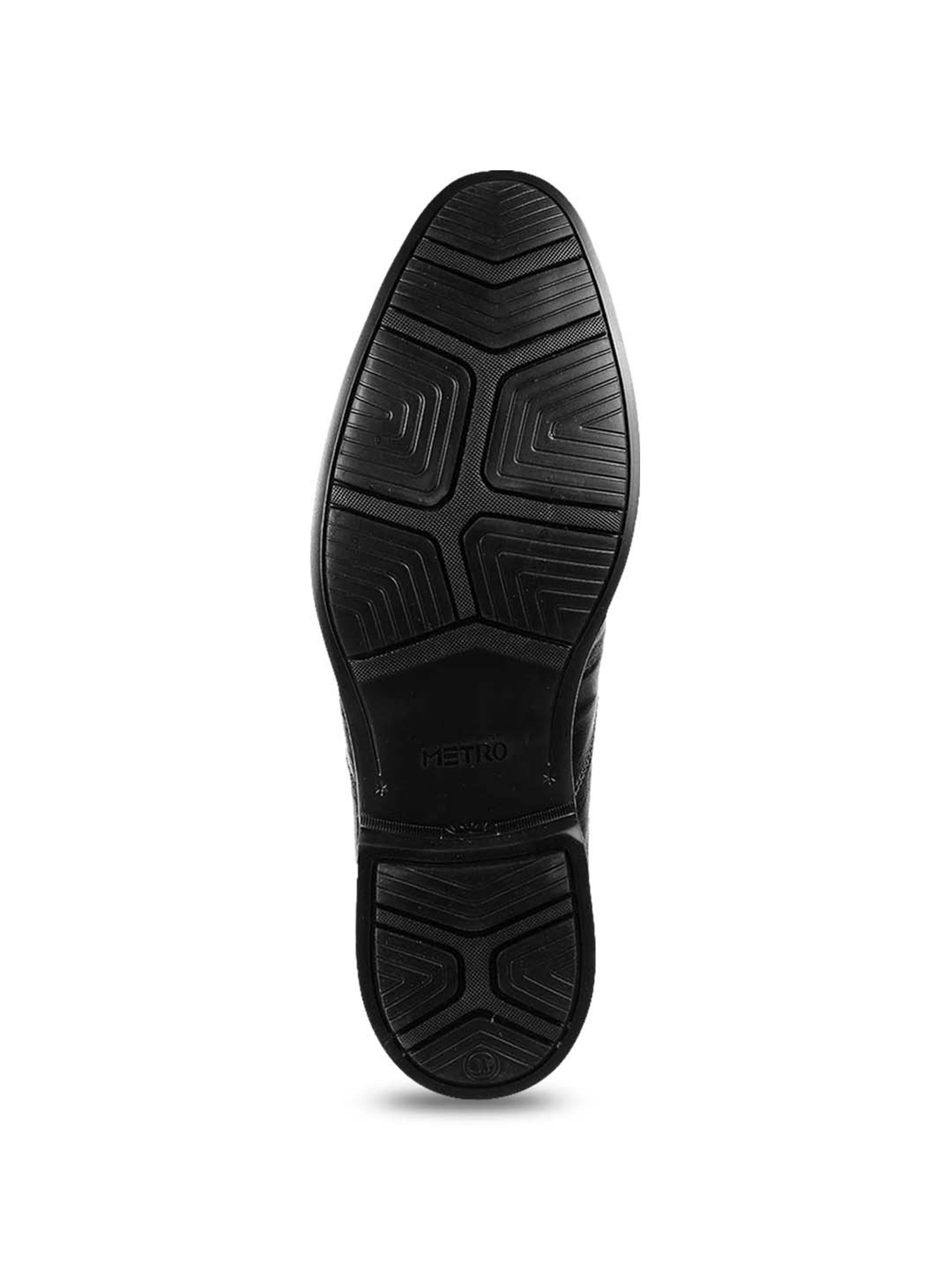 Metro Men's Black Shoe Lace-up